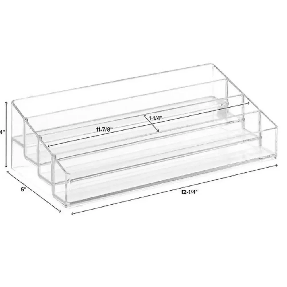 Set of 2 40-Bottle Acrylic Nail Polish Riser
